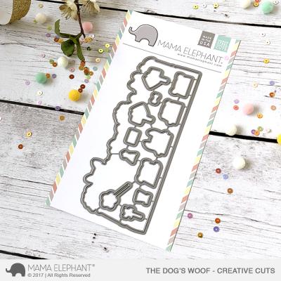 Mama Elephant Creative Cuts - The Dog's Woof